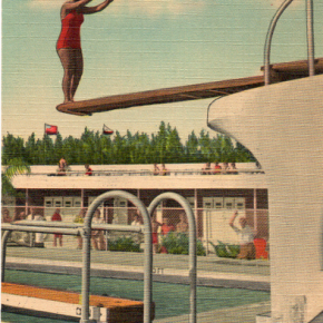 Poolside Postcard